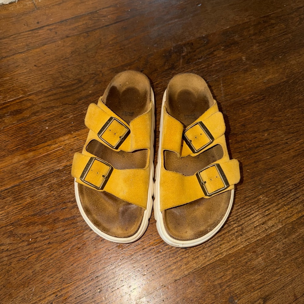 Birkenstock Kids Yellow Sandals